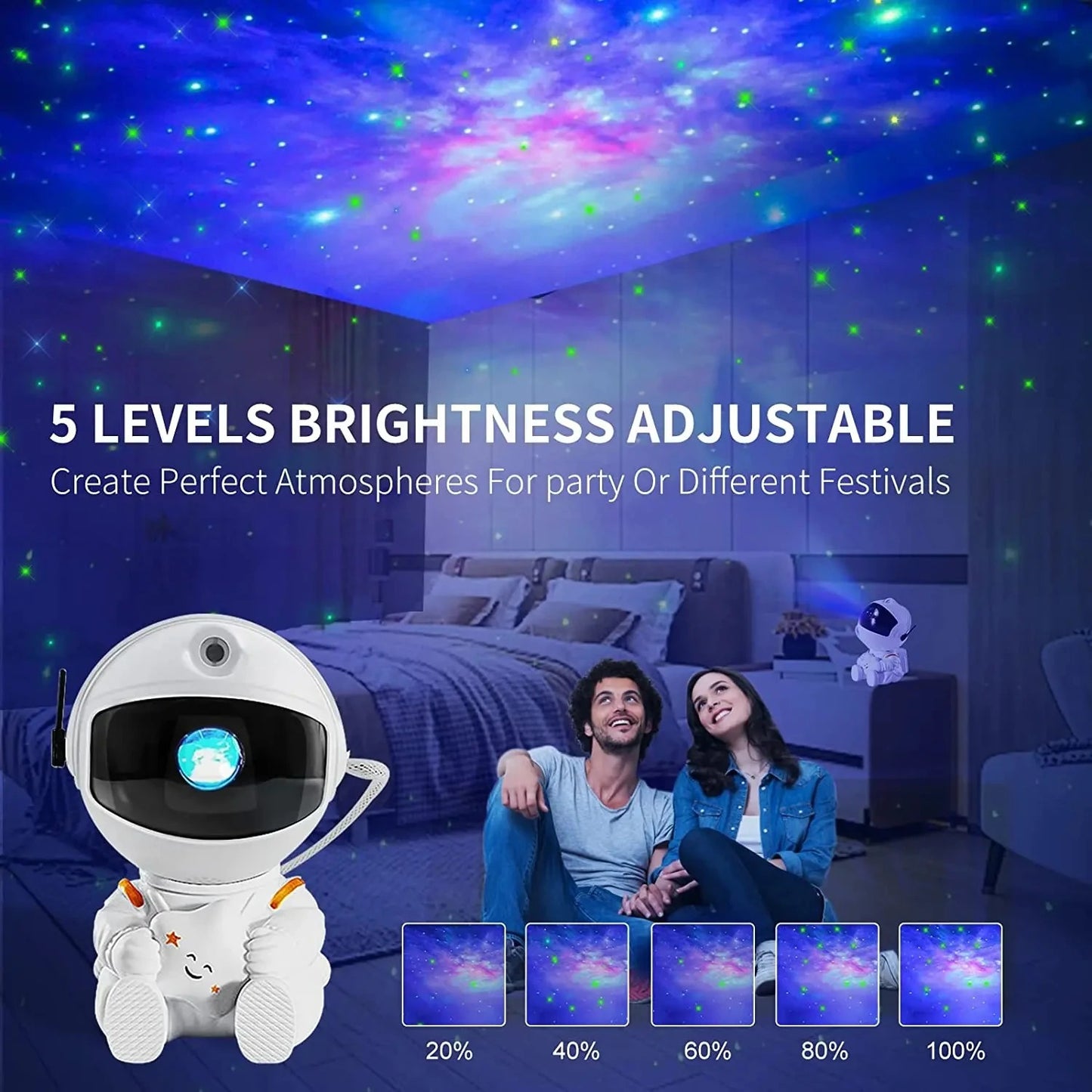 SPACEBUDDY™ ORIGINAL GALAXY PROJECTOR MINI